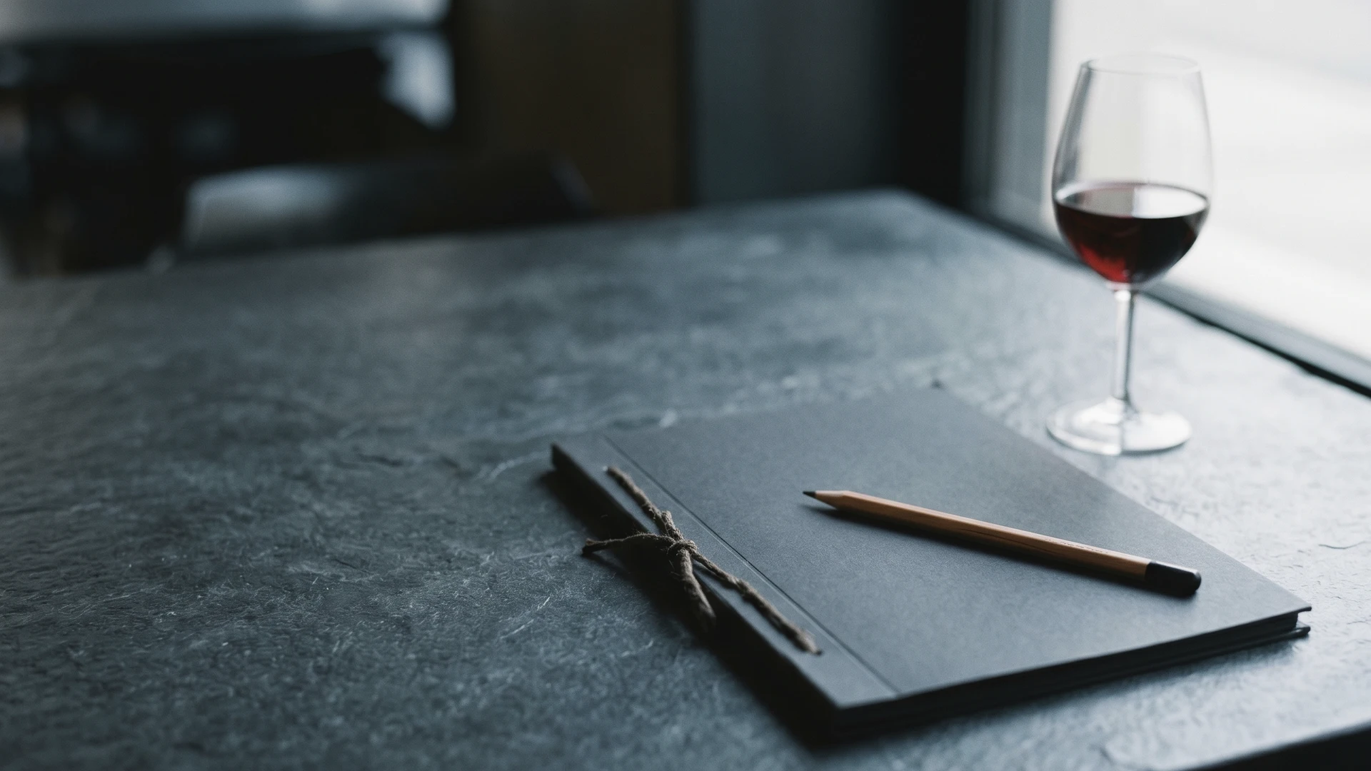 Carta de restaurante sobre una mesa de madera, lista para rediseñar